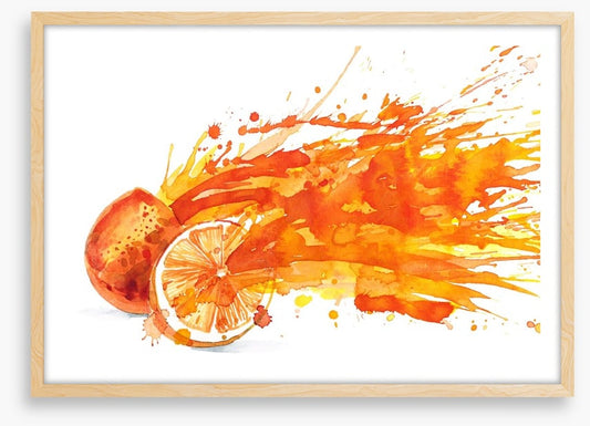 Fresh orange juice