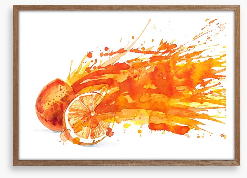 Fresh orange juice