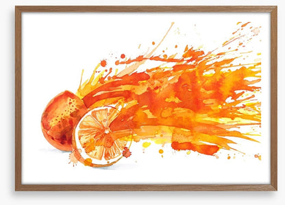 Fresh orange juice