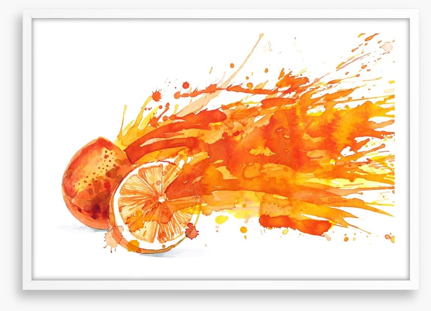 Fresh orange juice