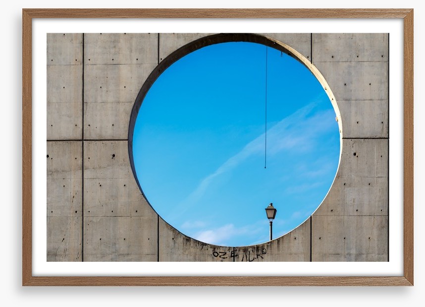 Blue sky beyond