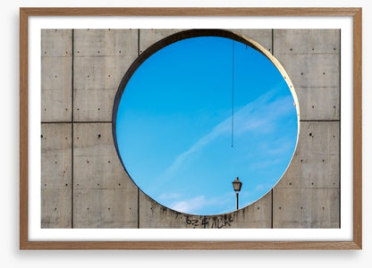 Blue sky beyond