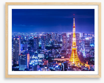 Tokyo tower twilight