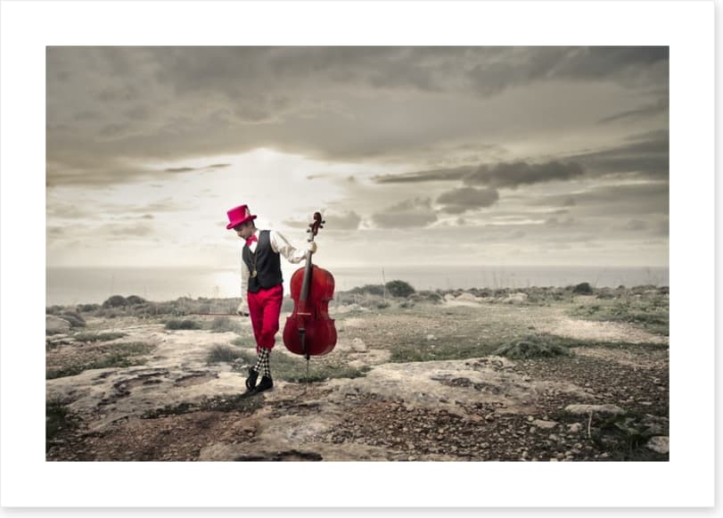 The red cellist
