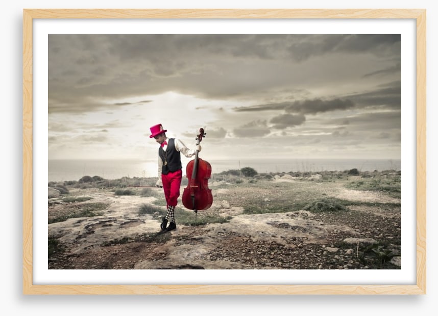 The red cellist