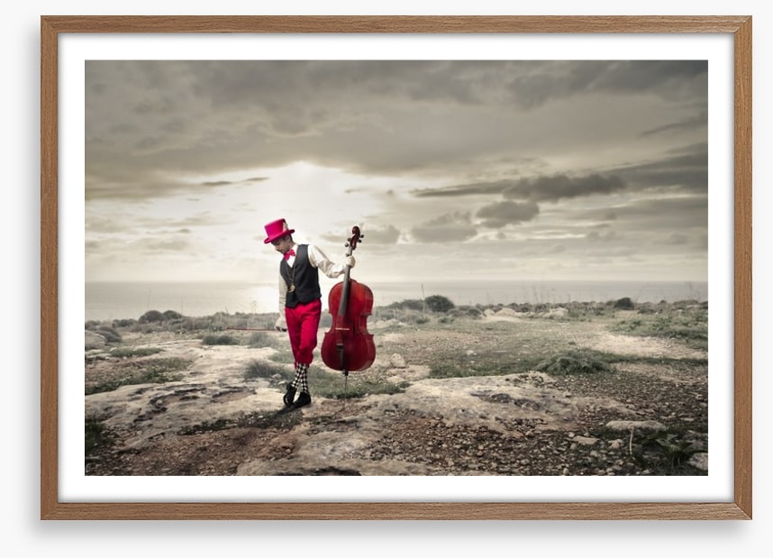 The red cellist