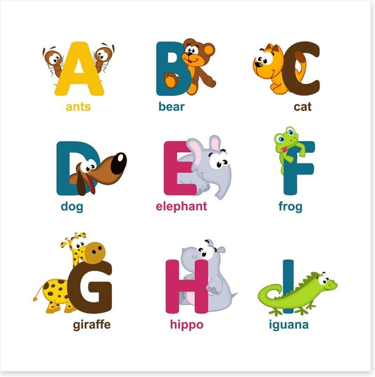 Alphabet animals - A to I