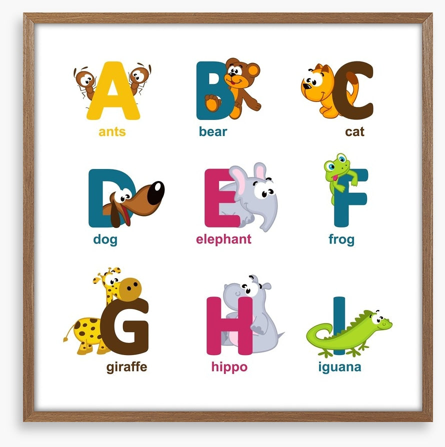Alphabet animals - A to I