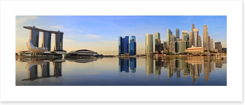 Singapore panorama skyline