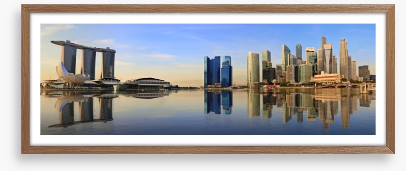 Singapore panorama skyline