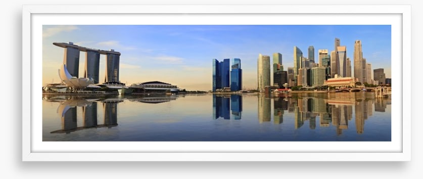 Singapore panorama skyline