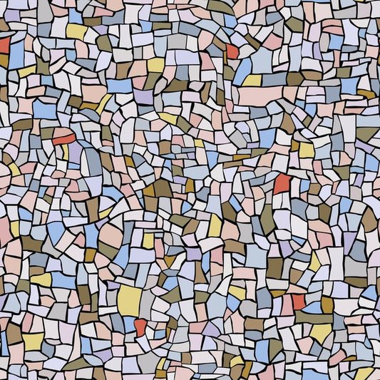 Marble grey mosaic