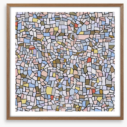 Marble grey mosaic