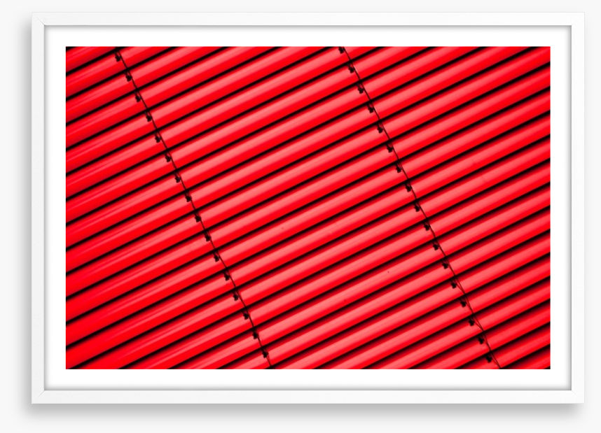 Red shutters