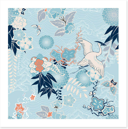 Oriental deco blues