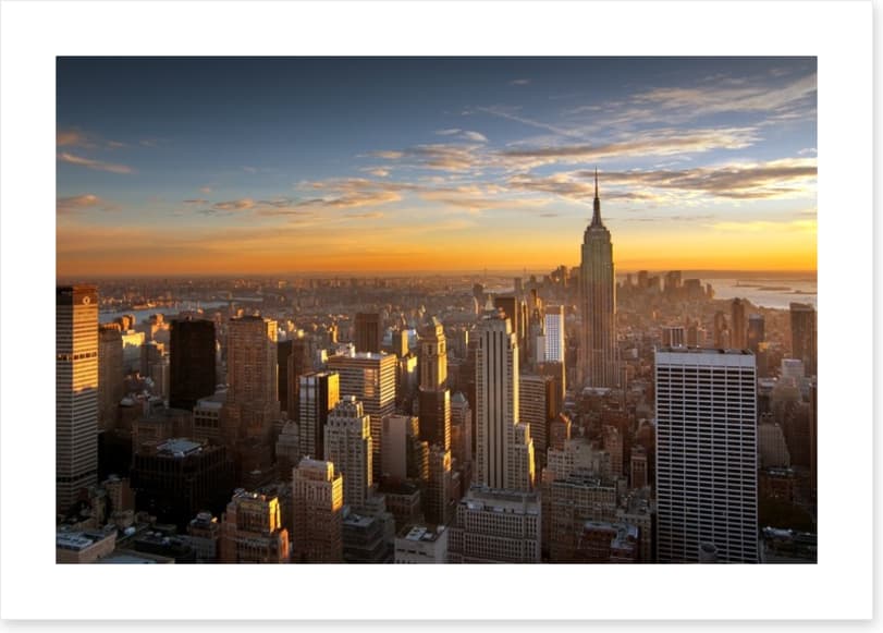 Skyline sunrise