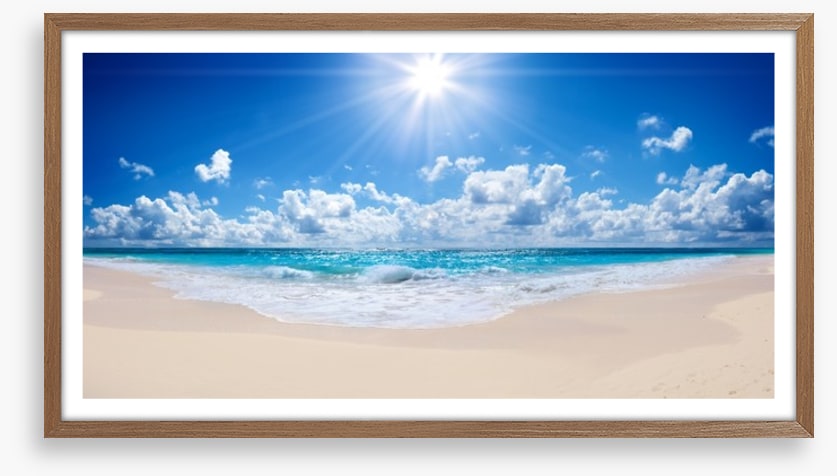 Sparkling sea panoramic