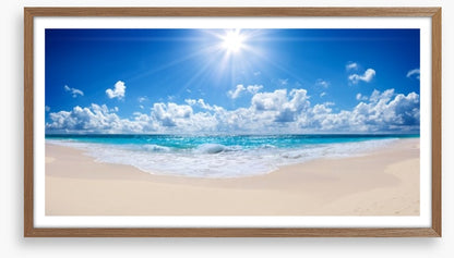 Sparkling sea panoramic