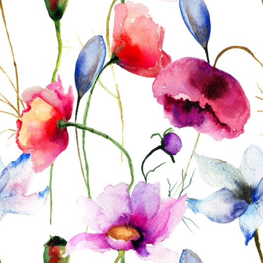 Wild flowers springtime