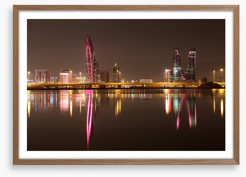 Manama marina lights