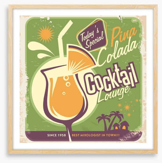 Vintage Pina Colada