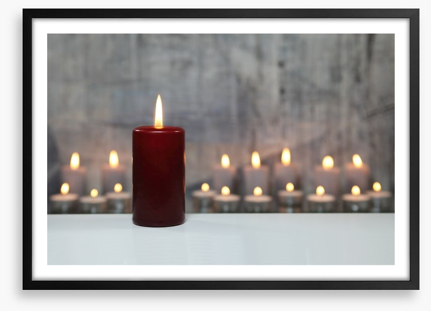 By candlelight