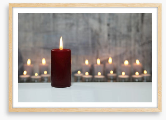By candlelight