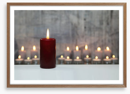 By candlelight