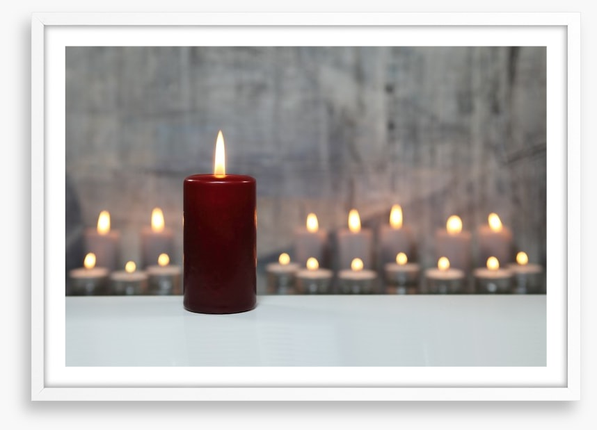 By candlelight