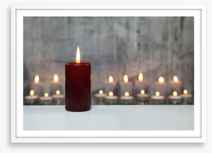 By candlelight