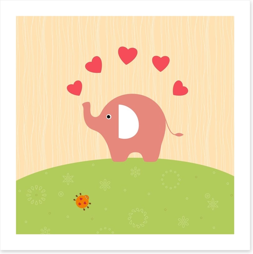 Elephant in love
