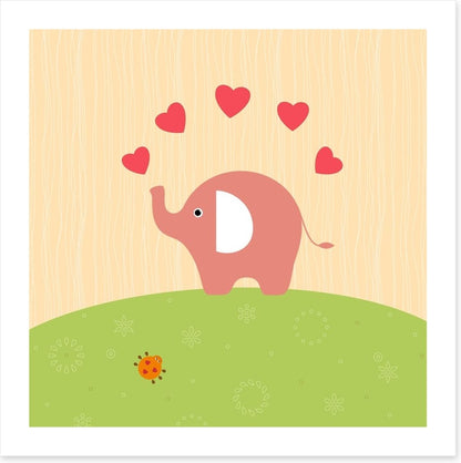 Elephant in love