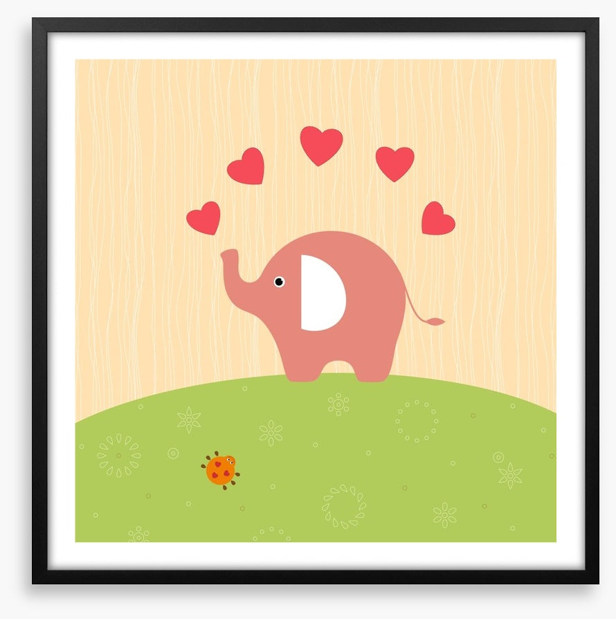 Elephant in love