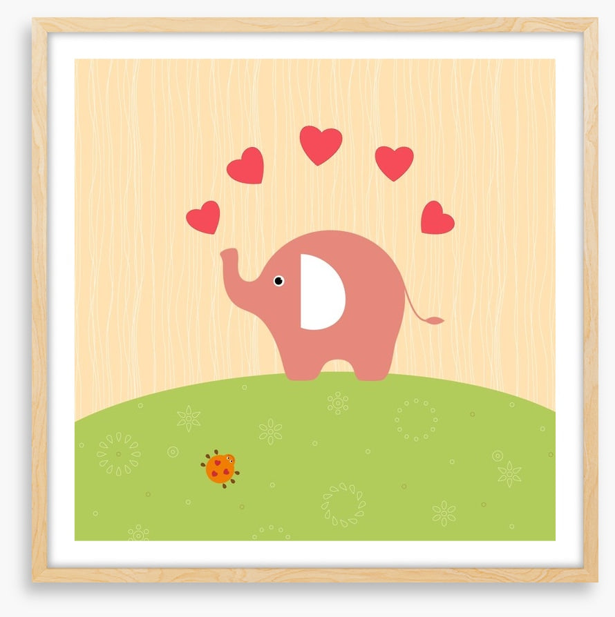 Elephant in love