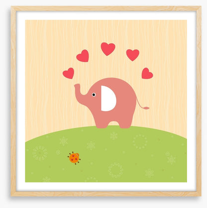 Elephant in love