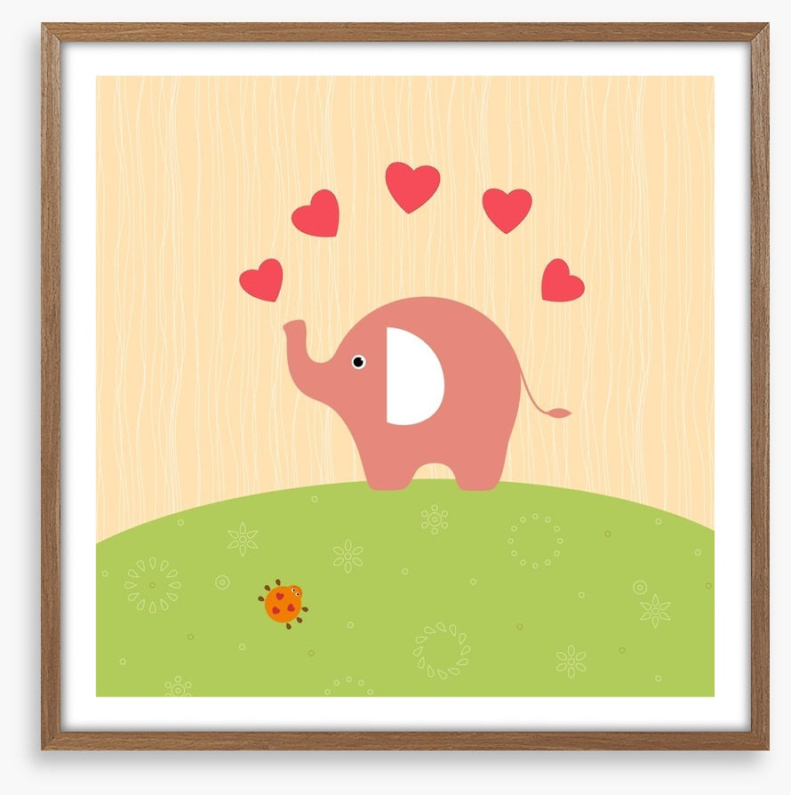 Elephant in love