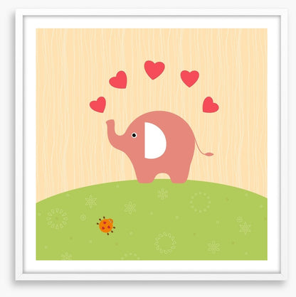 Elephant in love