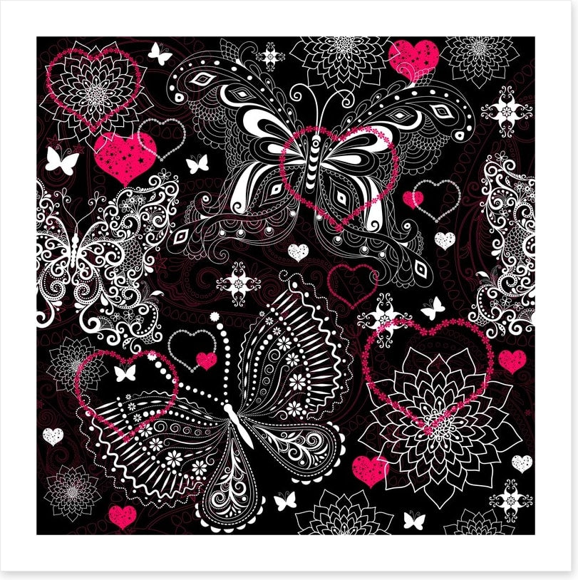 Butterfly lace