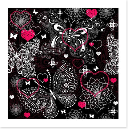 Butterfly lace