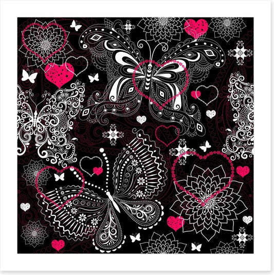 Butterfly lace