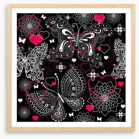 Butterfly lace