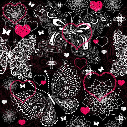 Butterfly lace