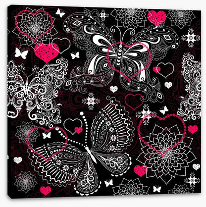 Butterfly lace