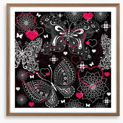 Butterfly lace