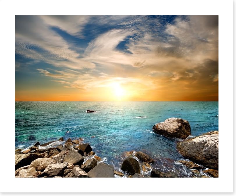 Aqua sundown