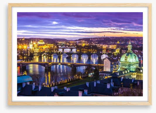 The bridges of Prague