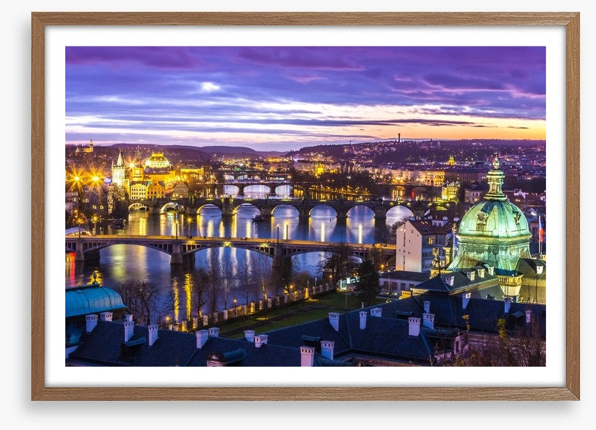 The bridges of Prague