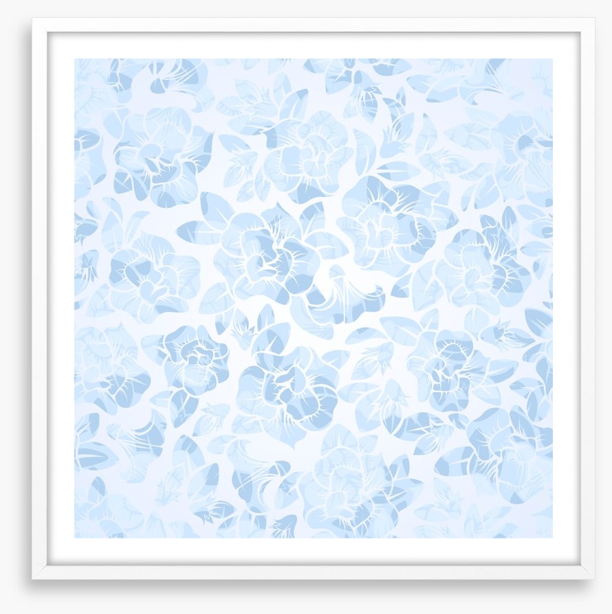 Ice flowers