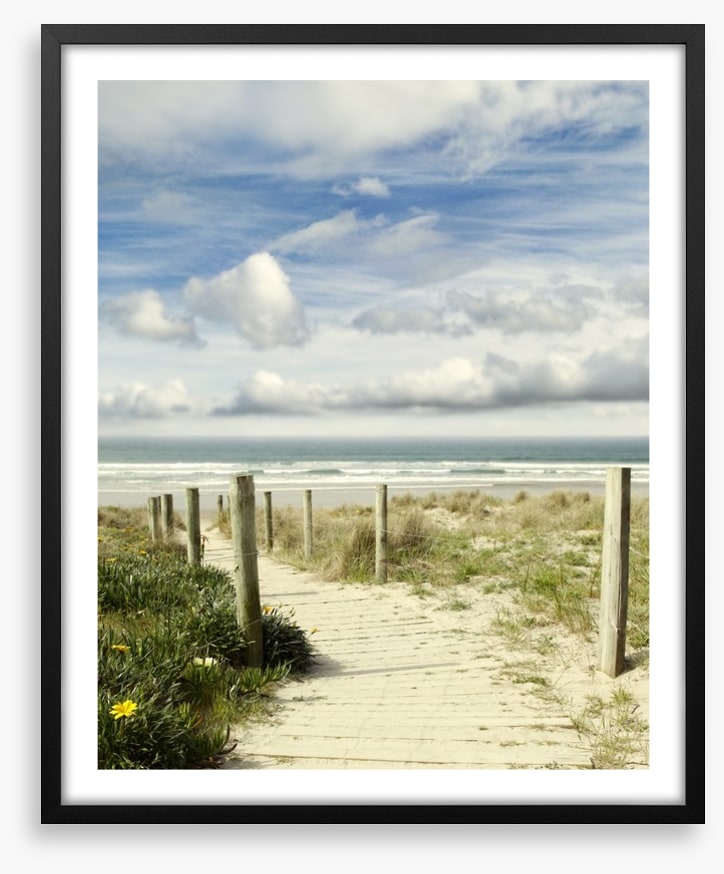 Path to the ocean