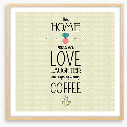 Love, laughter and coffee